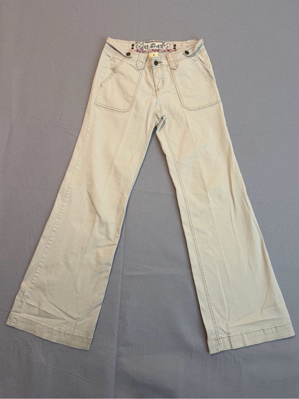 VTG Nori Wide Leg Pants Women’s 26” Vintage Size 3 Carpenter Pocket Y2K